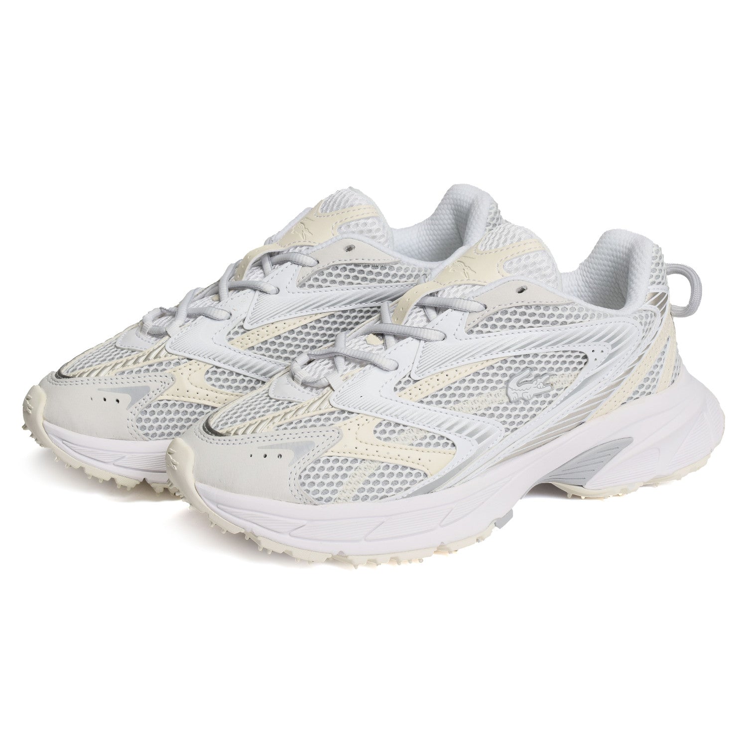 Lacoste MENS L003 NEO SHOT SNEAKERS Blanc Blanc