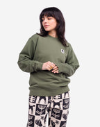 Sweat Carpi vert olive